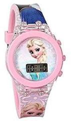 Matrix Kids Edition Spiderman/Frozen/Ben 10 / Hello Kitty Digital Watch for Kids with Disco LED Lights Boys & Girls