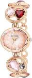 Matrix Nebula Collection | Mother of Pearl Dial with Bracelet Style Chain Analog Watch for Women & Girls