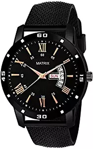 Matrix'Mesh Collection Day & Date Wrist Watch for Men & Boys DD 60