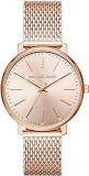 Michael Kors Analog Gold Dial Women's Watch MK4340 Stainless Steel, Rose Gold Strap