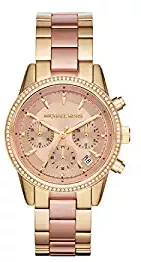 Analog Rose Gold Dial Women's Watch MK6475