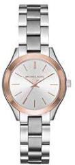 Michael Kors Mini Slim Runway Analog Silver Dial and Band Women's Stainless Steel Watch MK3514