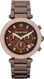 Michael Kors Parker Chronograph Chocolate Dial Ladies Watch MK5578