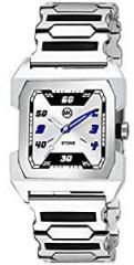 MKSTONE Analog Silver Dial Men's Watch222