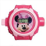 MVS Character Watch Digital Pink Dial Unisex's Projector