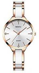 NIBOSI Analogue Rose Gold Dial Women's Watch