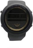 NMG Digital Unisex Watch Black Dial Black Colored Strap