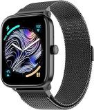 Noise ColorFit Pulse 4 With 1.85 Inch Dynamic AMOLED Display, 600 Nits Brightness, BT Calling Smart Watch, Premium Build, 7 Days Battery Life, 24*7 Heart Rate & Sleep Tracking On NoiseFit App Black Link