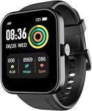 Noise ColorFit Pulse Grand Smart Watch With 1.69 Inch 4.29cm HD Display, 60 Sports Modes, 150 Watch Faces, Fast Charge, Spo2, Stress, Sleep, Heart Rate Monitoring & IP68 Waterproof Jet Black