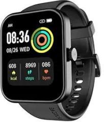 Noise ColorFit Pulse Grand Smart Watch with 1.69 inch 4.29cm HD Display, 60 Sports Modes, 150 Watch Faces, Fast Charge, Spo2, Stress, Sleep, Heart Rate Monitoring & IP68 Waterproof Jet Black