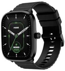 Noise New Macro Smart Watch with 2.0 HD Display, Metallic Finish BT Calling, Functional Crown, 7 Days Battery Life, Sleep Tracking, 200+ Watch Faces Jet Black