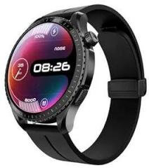 Noise Origin Smart Watch Smoothest UI Experience New Nebula UI & EN 1 Processor, 1.46 ApexVision AMOLED Display, Stainless Steel, Contour Cut Design, Fitness Age, Fast Charging Midnight Black