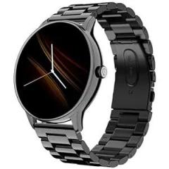 Noise Twist Go Round dial Smartwatch with BT Calling, 1.39 inch Display, Metal Build, 100+ Watch Faces, IP68, Sleep Tracking, 100+ Sports Modes, 24/7 Heart Rate Monitoring Elite Black