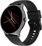 Noise Twist Go Round Dial Smartwatch With BT Calling, 1.39 Inch Display, Metal Build, 100+ Watch Faces, IP68, Sleep Tracking, 100+ Sports Modes, 24/7 Heart Rate Monitoring Jet Black