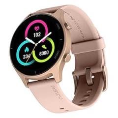 Noise Twist Round dial Smart Watch with Bluetooth Calling, 1.38 inch TFT Display, up to 7 Days Battery, 100+ Watch Faces, IP68, Heart Rate Monitor, Sleep Tracking Rose Pink