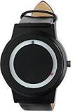 North Moon Black Concept Design Analog Unisex Watch