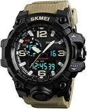 Xotak Analogue Digital Multifunctional Stainless Steel Dual Time Sports Watches For Boys And Mens