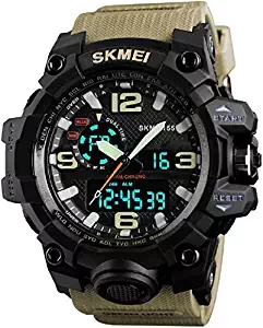 Xotak Analogue Digital Multifunctional Stainless Steel Dual Time Sports Watches for Boys and Mens