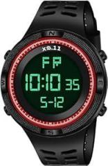 PAPIO Black Color TPU Band Digital Unisex Watch for Men and Boys