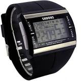 Pass Pass Digital Grey Dial Sports Alarm Unisex Watch Men & Boys PA 02