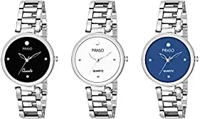 PIRASO Movado Analogue Women's Watch Combo Pack of 3