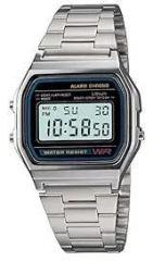 Prajin Digital Watch for Men, Women and Unisex. Silver