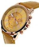 Premiumav Analogue Yellow Dial Unisex Watch Mst 450