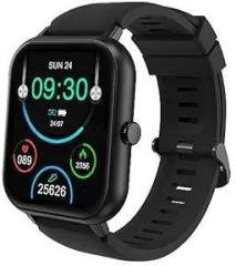 pTron Reflect Ace 1.85 inch Smartwatch with Bluetooth Calling, Full Touch Display, 600 NITS, HR, SpO2, 120+ Sports Mode, 7 Days Battery Life, Built In Games, 100+ Watch Faces, IP68 Waterproof Satin Black