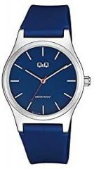 Q&Q Analog Blue Dial Unisex's Watch QC10J342Y