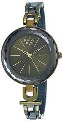 Raga Facets Analog Gunmetal Dial Women's Watch NN95122QM01/NQ95122QM01