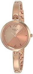 Raga Viva Analog Rose Gold Dial Women's Watch 2606WM07/NR2606WM07