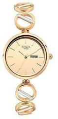 Raga Viva Analog Rose Gold Dial Women's Watch 2644KM02/NR2644KM02