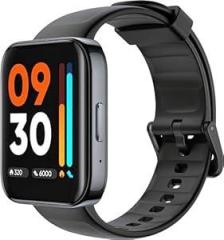 realme Watch 3 1.8 inch Horizon Curved Display with Bluetooth Calling Smartwatch Black Strap, Free Size