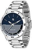 Redux Stainless Steel Blue & Grey Dial Analog Mens Watch RWS0042S