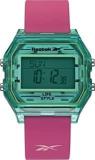 Reebok Nerd Digital Gray Dial Unisex's Watch RV VNE U9 PZIP WT