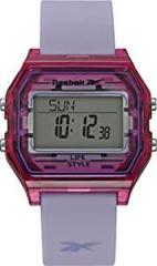 Reebok Nerd Digital Gray Dial Unisex's Watch RV VNE U9 PZIV WV