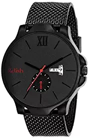 Analog Black Dial Men's & Boy's Watch