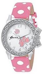 Rich Club Formal Analog White Dial Women & Girl's Watch Pink LUI 2