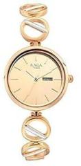 Rose Gold Dial Analog Watch for Women NR2644KM02