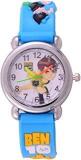 S S TRADERS Unisex Plastic Blue Ben 10 Kid's Analogue Watch S S TW0018