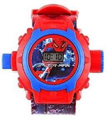 SELLORIA Digital 24 Images Spiderman Projector Watch for Kids, Diwali Gift, Birthday Return Gift