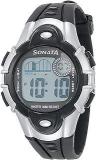 SF Digital Grey Round Dial Unisex Casual Watch NN87012PP04