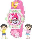 Shocknshop Digital 3D Pattern Flashing Light Music Kids Unisex Watch for Boys & Girls Perfect for 5 12 Years WCH331