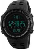 Shocknshop Digital Sports Multi Functional Black Dial Watch For Mens Boys SK01