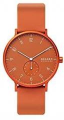 Skagen Aaren Kul r Analog Orange Dial Unisex's Watch SKW6511