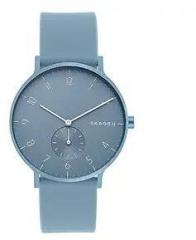 Skagen Silicone Aaren Kul r Analog Blue Dial Unisex Watch Skw6509, Blue Band