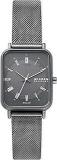 Skagen Womens Stainless Steel Analog Gray Dial Watch Skw3000, Band Color:Grey