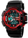 Skmei Analog Digital Black Dial Men's Watch 1117 Red