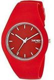 Skmei Analog Red Dial Unisex Watch 9068RR