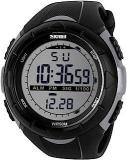 SKMEI Digital Black Dial Unisex Watch 1025BB